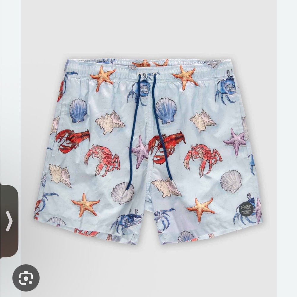 Psycho Bunny Bottom Feeder men’s swim shorts